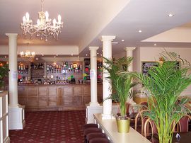 Enjoy a drink in our lounge bar area  