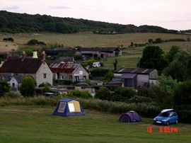 The main camping field