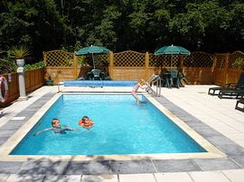 outdoor heated pool