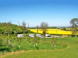 Views from caravan site Lincolonshire Wolds