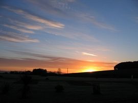 Sunrise at Castlewigg