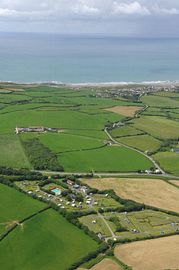 Budemeadows from the air