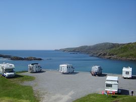 View of Handa Island & Scourie Bay.