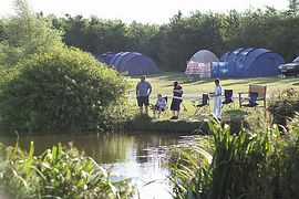 Camping at Brighouse Bay