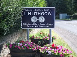 Linlithgow sign