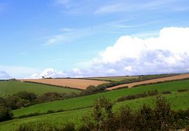 view of county side from site