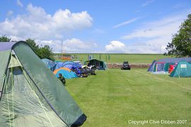 Tents at West Fleet