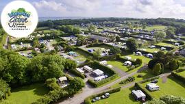 Campsite from the air