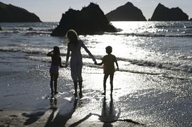 Holywell Bay