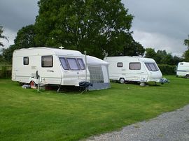 Large Grass Pitches with Leveling Flats