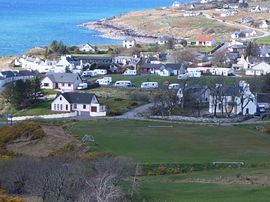 Viewpoint overlooking the site