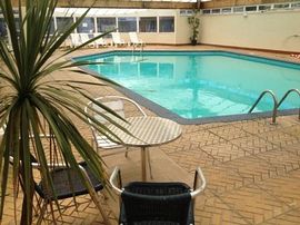 Indoor heated pool and kiddies pool   