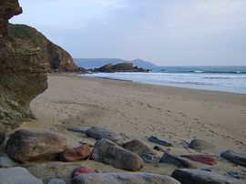 Whitsand Bay beach