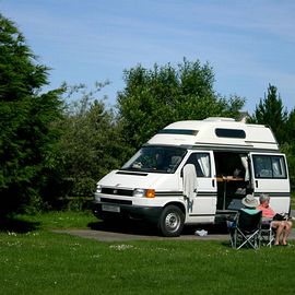 Hardstanding motorhome pitches