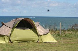 Camping at Overstrand