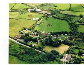 aerial of the site