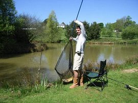 Fishing at Kingslake