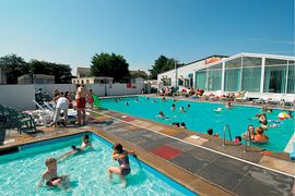 The pool at lakeside